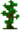 Саженец тропического дерева